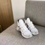 Louis Vuitton Women LV Archlight Sneaker Technical Fabric Bold Metallic Details – Image 7