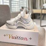 Louis Vuitton Women LV Archlight Sneaker Technical Fabric Bold Metallic Details – Image 3