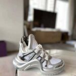 Louis Vuitton Women LV Archlight Sneaker Technical Fabric Bold Metallic Details – Image 2