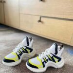 Louis Vuitton Women LV Archlight Sneaker Technical Fabric Monogram Canvas Yellow – Bild 6