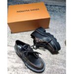 Louis Vuitton Women LV Beaubourg Platform Derby Calf Leather Patent Monogram Canvas - Bild 5