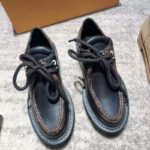 Louis Vuitton Women LV Beaubourg Platform Derby Calf Leather Patent Monogram Canvas - Bild 4