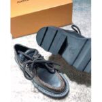 Louis Vuitton Women LV Beaubourg Platform Derby Calf Leather Patent Monogram Canvas - Bild 6