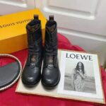 Louis Vuitton Women Metropolis Flat Ranger Calf Leather and Patent Monogram Canvas - Imagen 5