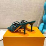 Louis Vuitton Women Revival Mule Calf Leather and Nano Monogram Canvas - immagine 8