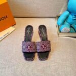 Louis Vuitton Women Since 1854 Lock It Flat Bordeaux Red Jacquard Textile - immagine 2