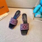 Louis Vuitton Women Since 1854 Lock It Flat Bordeaux Red Jacquard Textile - immagine 3