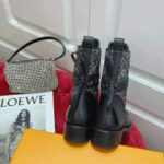 Louis Vuitton Women Since 1854 Metropolis Flat Ranger Jacquard Textile Calf Leather - immagine 9