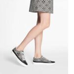 Louis Vuitton Women Since 1854 Stellar Sneaker Jacquard Textile Calf Leather Black – Image 12