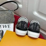 Louis Vuitton Women Since 1854 Stellar Sneaker Jacquard Textile Calf Leather Black – Image 7