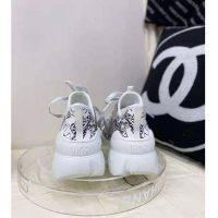 Dior Women D-Connect Sneaker Dior Zodiac Printed Technical Fabric