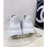 Dior Women D-Connect Sneaker White I Love Paris Technical Fabric – Image 5