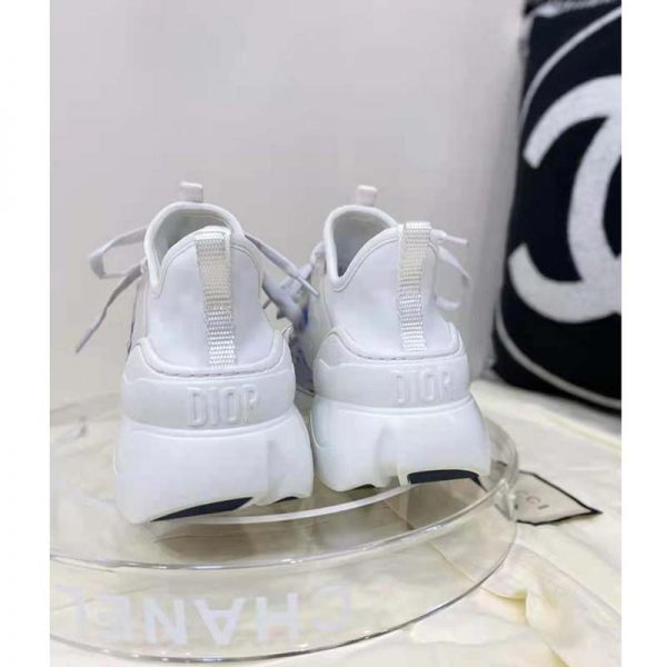 Dior Women D-Connect Sneaker White I Love Paris Technical Fabric (3)