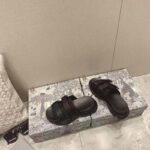 Dior Women D-Wander Slide Black Technical Fabric with Camouflage Print - Image 2