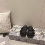 Dior Women D-Wander Slide Black Technical Fabric with Camouflage Print - Image 5