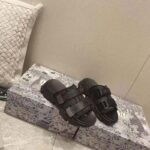 Dior Women D-Wander Slide Black Technical Fabric with Camouflage Print - Image 3