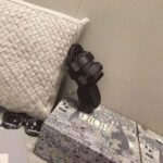 Dior Women D-Wander Slide Black Technical Fabric with Camouflage Print - Image 4