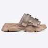 Dior Women D-Wander Slide Nude Camouflage Technical Fabric