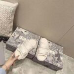 Dior Women D-Wander Slide White Camouflage Technical Fabric - Image 10