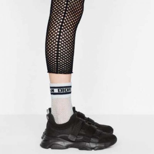 Dior Women D-Wander Sneaker Uber Black Dior Oblique Technical Fabric (1)