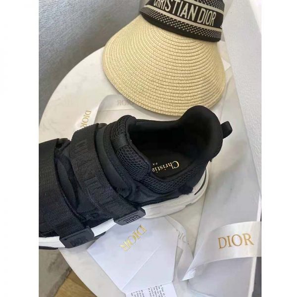 Dior Women D-Wander Sneaker Uber Black Dior Oblique Technical Fabric (11)