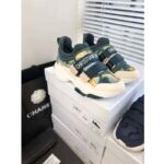 Dior Women D-Wander Sneaker Uber Cypress Green Camouflage Tie & Dior Technical Fabric - immagine 3