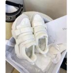 Dior Women D-Wander Sneaker Uber White Camouflage Technical Fabric - Image 4