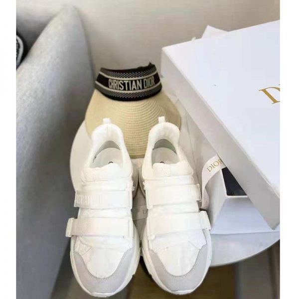 Dior Women D-Wander Sneaker Uber White Camouflage Technical Fabric (8)