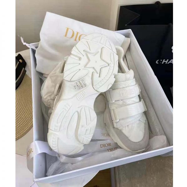 Dior Women D-Wander Sneaker Uber White Camouflage Technical Fabric (9)