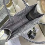 Dior Women Dior Book Tote Gray Toile De Jouy Reverse Embroidery - Image 7