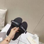 Dior Women Dio(r) Evolution Slide Denim Blue Camouflage Technical Fabric – Bild 6