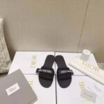 Dior Women Dio(r) Evolution Slide Denim Blue Camouflage Technical Fabric – Bild 4