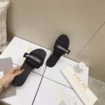 Dior Women Dio(r) Evolution Slide Denim Blue Camouflage Technical Fabric – Bild 5