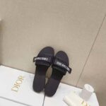 Dior Women Dio(r) Evolution Slide Denim Blue Camouflage Technical Fabric – Bild 3