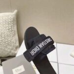 Dior Women Dio(r) Evolution Slide Denim Blue Camouflage Technical Fabric – Bild 9