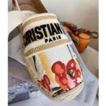 Dior Women Dior Granville Espadrille Multicolor Cotton with Dior Hibiscus Embroidery - Image 7