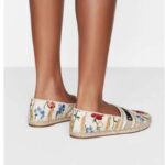 Dior Women Dior Granville Espadrille Multicolor Cotton with Dior Hibiscus Embroidery - Image 11