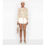 Dior Women Dior Granville Espadrille Multicolor Cotton with Dior Hibiscus Embroidery - Image 8