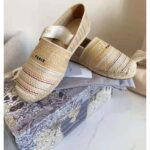 Dior Women Dior Granville Espadrille Multicolor Dior Or Metallic Thread Embroidered Cotton – Bild 4