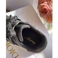 Dior Women Dior-ID Sneaker Black Calfskin and Rubber