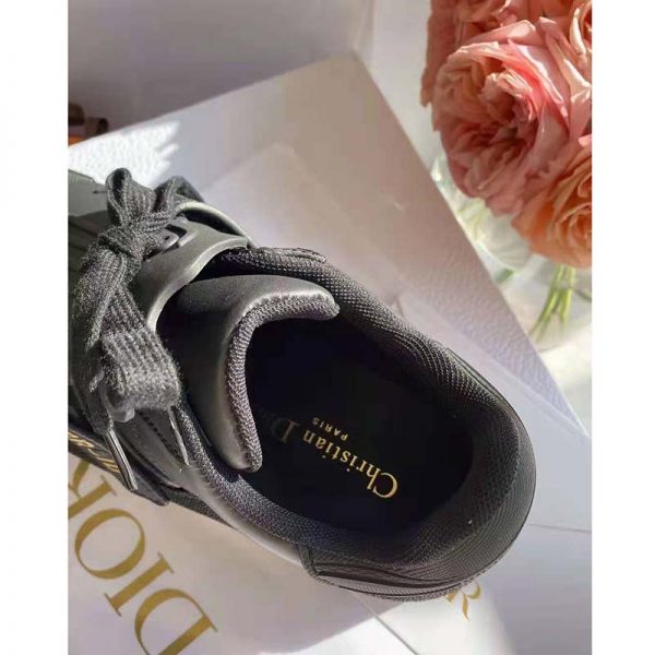Dior Women Dior-ID Sneaker Black Calfskin and Rubber (8)