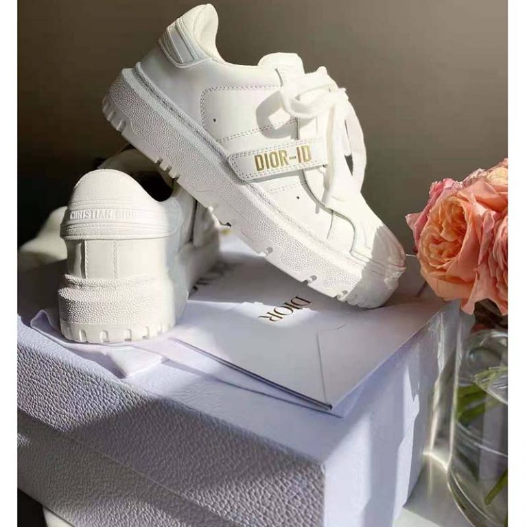 dior id sneaker white