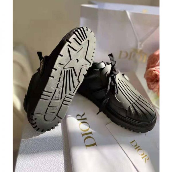 Dior Women Dior-ID Sneaker Black Calfskin and Rubber (9)