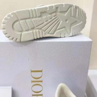 Dior Women Dior-ID Sneaker White and French Blue Technical Fabric