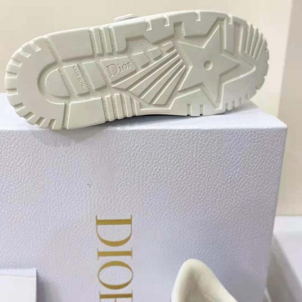 Dior Women Dior-ID Sneaker White and French Blue Technical Fabric (13)