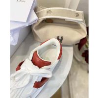 Dior Women Dior-ID Sneaker White and Nude Calfskin and Rubber