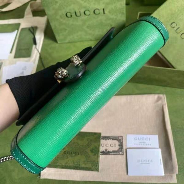 Gucci GG Women Dionysus Small Shoulder Bag Bright Green Leather (2)
