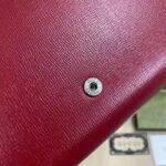 Gucci GG Women Dionysus Small Shoulder Bag Dark Red with Pink Leather – Bild 8