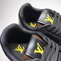 Louis Vuitton LV Men LV Trainer Sneaker Calf Leather and Monogram Canvas