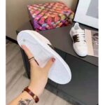Louis Vuitton LV Unisex Frontrow Sneaker White Calf leather Patent Monogram Canvas - Imagen 9